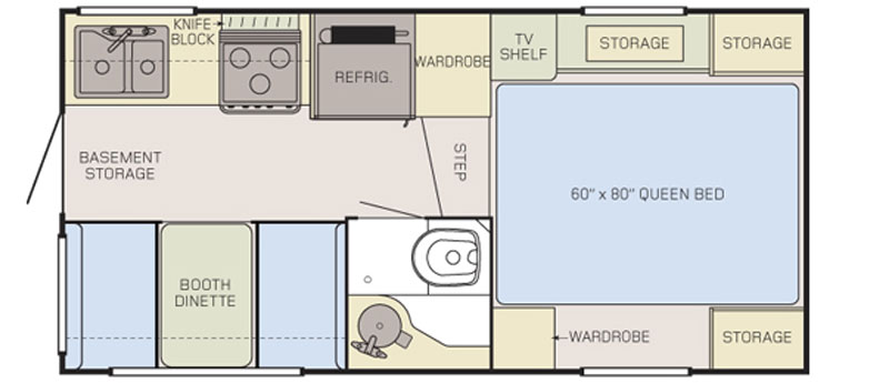Adventurer 90FWS Floorplan