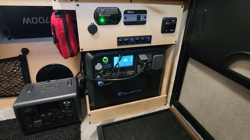 All Terrain Build Out Bluetti Battery