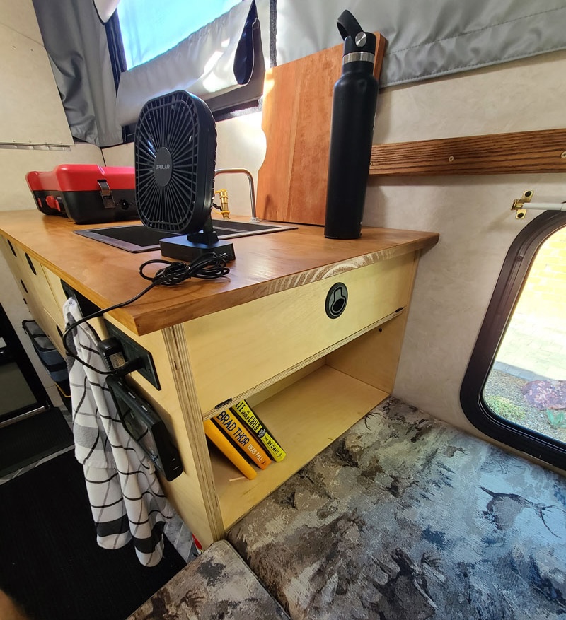 All Terrain Build Out Storage And Countertop