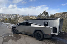 Cybertruck Camper Exterior Driver Side
