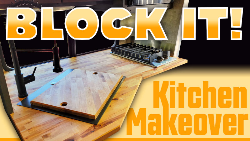Kitchen Makeover Butcher Block