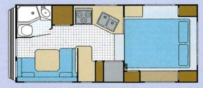 Lance 1030 Floor Plan