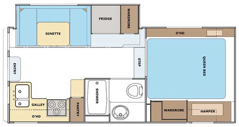 Lance 1181 Floor Plan