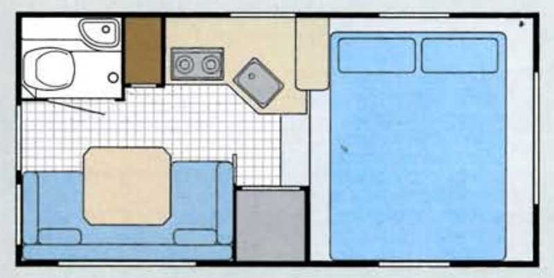 Lance 815 Floor Plan