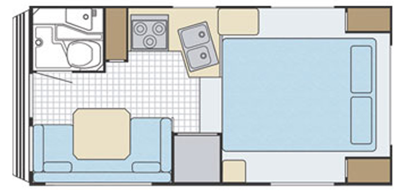 Lance 845 Floor Plan