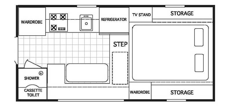 Northstar Laredo SS Floorplan
