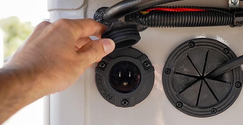 Scout Campers Shore Power 110 Volt Plug