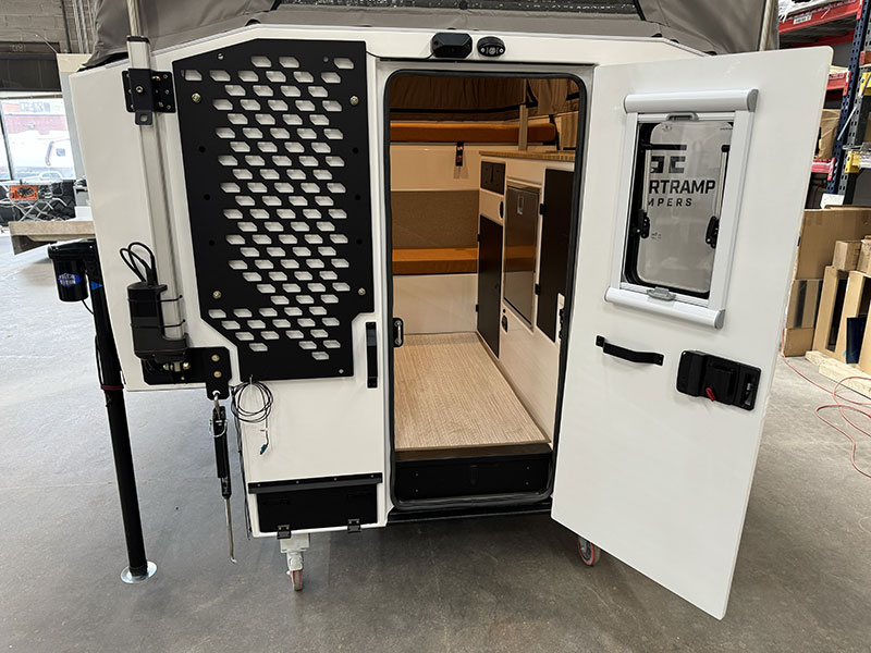 Supertramp Flagship LT Exterior Rear Molle Rack And Door