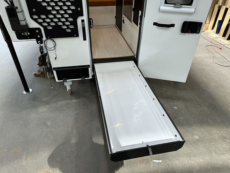 Supertramp Flagship LT Exterior Rear Slide Out Tray