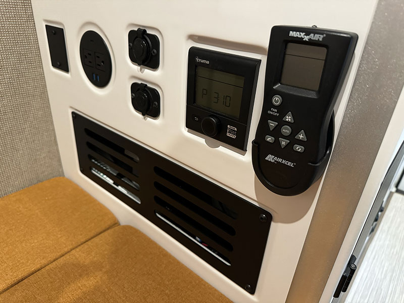 Supertramp Flagship LT Interior Kitchen Features Facing Cabover