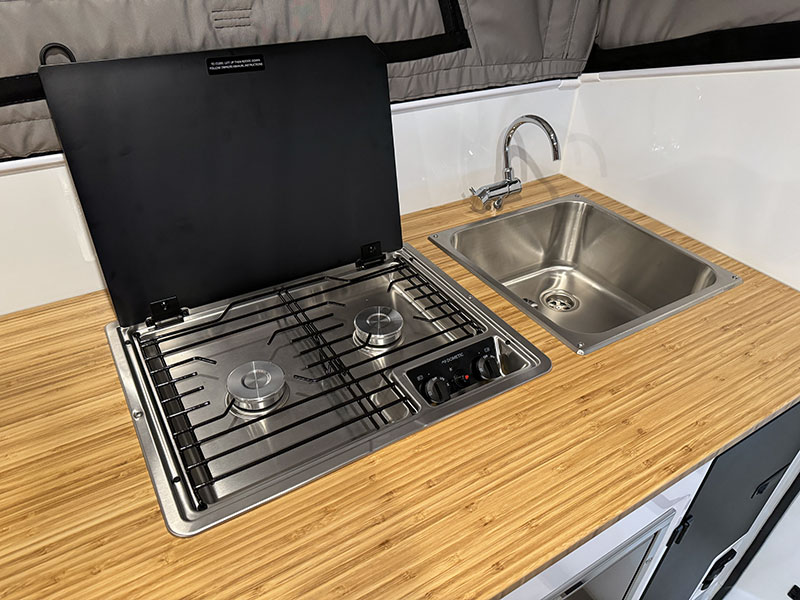 Supertramp Flagship LT Kitchen Cooktop And Sink