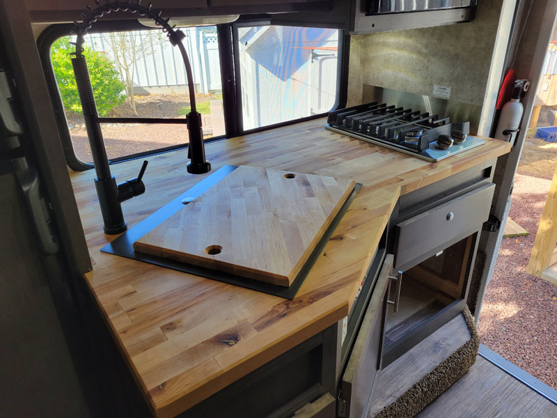Kitchen Makeover Host Camper 2