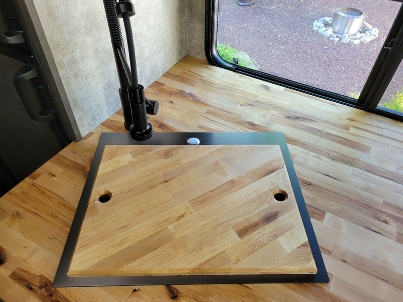 Kitchen Makeover Host Camper 3