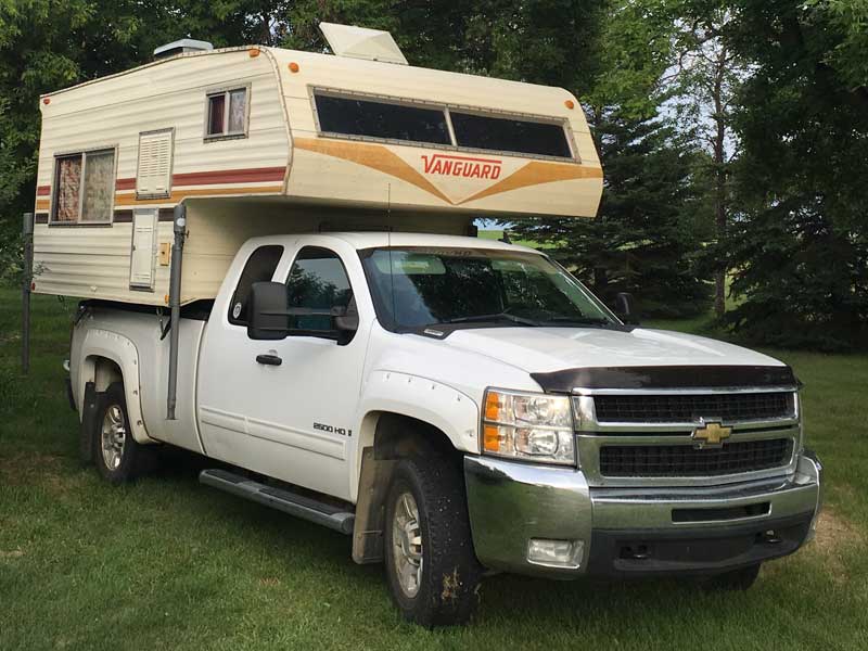 Vintage 1989 Vanguard P89 Chevy 2500 Saskatchewan Dave Lochert 2017