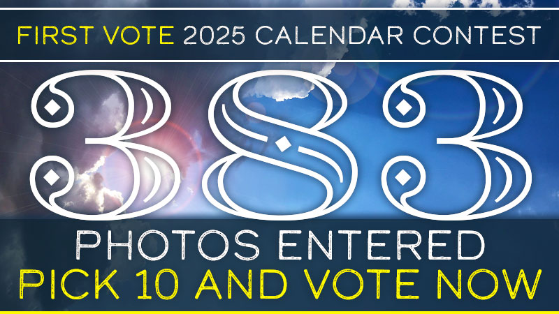 2025 Calendar First Vote