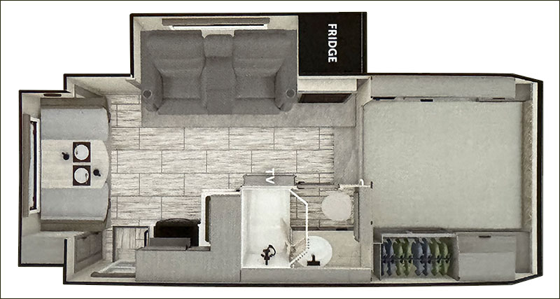 2025 Lance 1172 Floor Plan