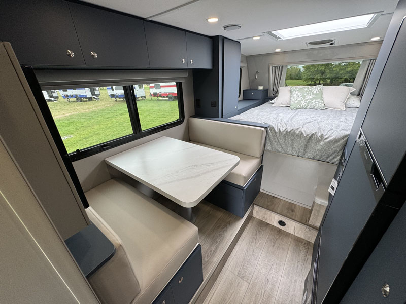 Citation 10-8 Dinette and Overcab Bed