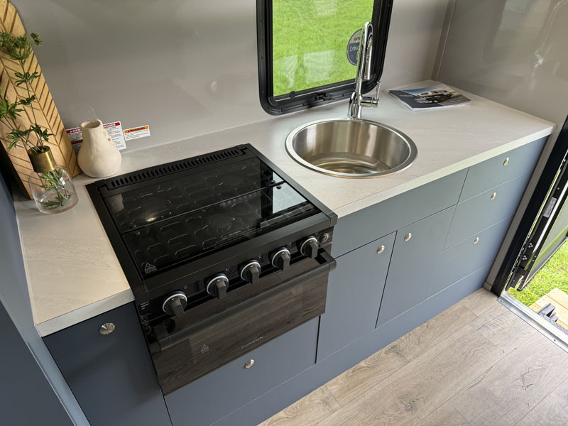 Citation 10-8 Kitchen Area