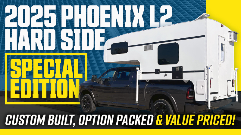 Phoenix L2 Hard Side Special Edition Truck Camper