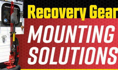 Recovery Gear Mounts and Mounting Strategies For Truck Campers