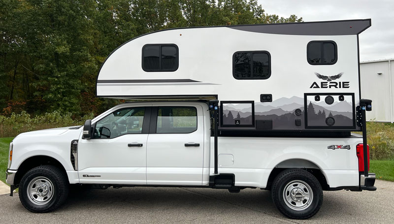 Soaring Eagle Campers Aerie Driver Side Truck