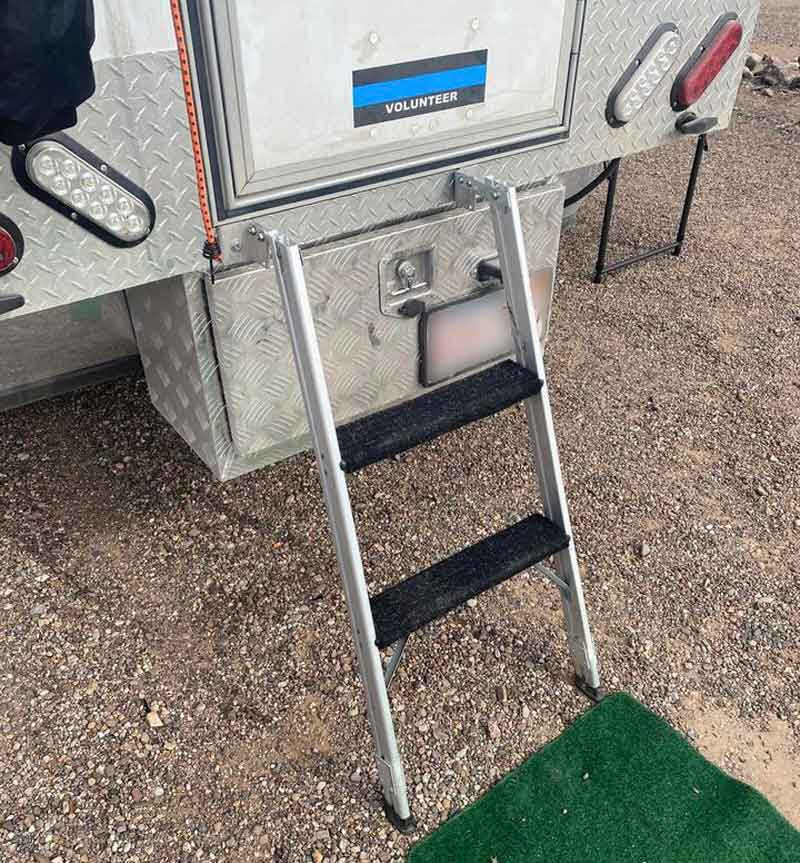 Truck Camper Ladder From Lowes