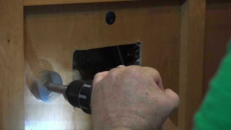 Go Power Drilling 2in Hole For Monitor