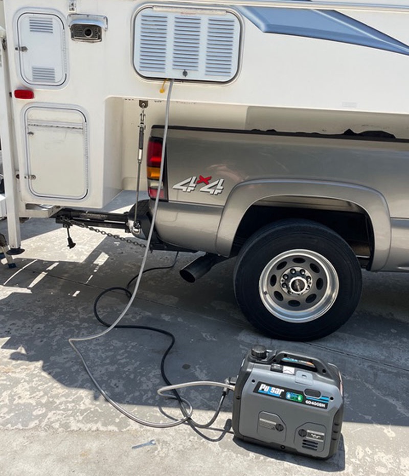 Propane Powered Generator 4