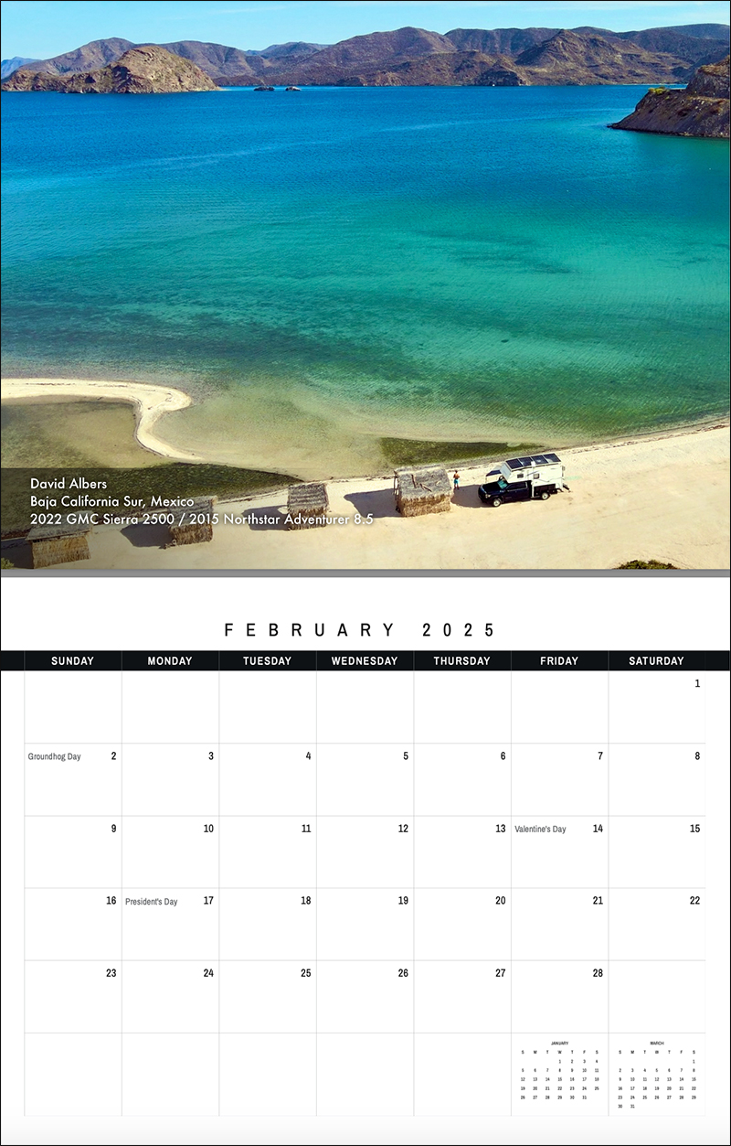 2025 Calendar 2 February Page