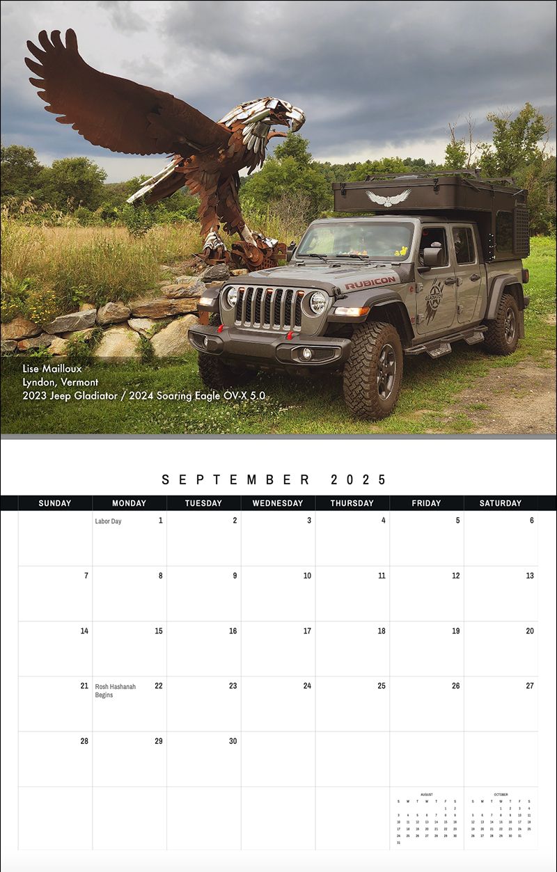 2025 Calendar 9 September Page
