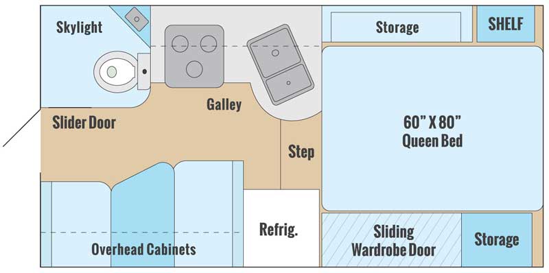 Adventurer 89RB Floorplan