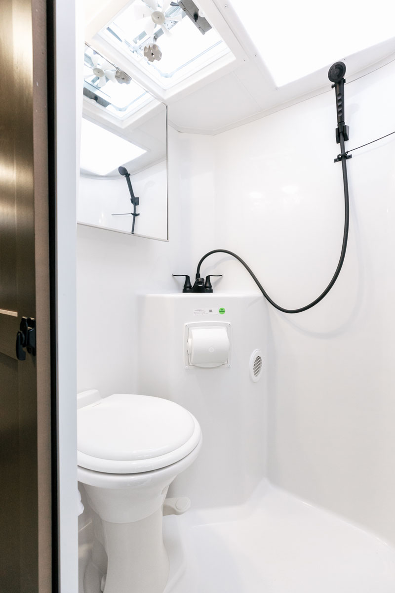 Adventurer 89RBS Wet Bath In Camper