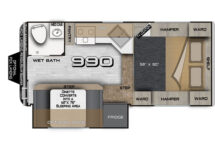 Arctic Fox 990 Floor Plan 2025