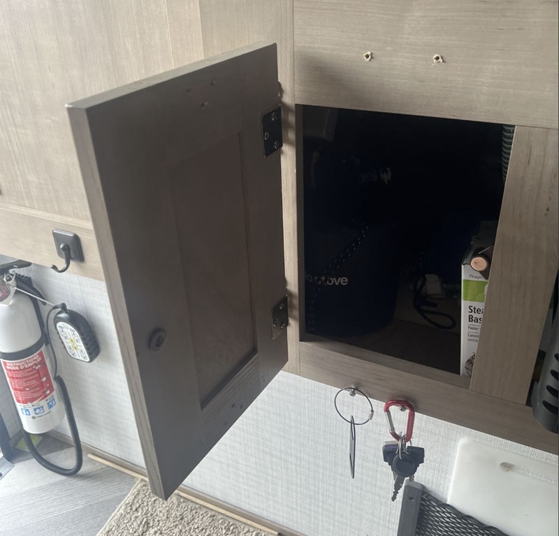 Cabinet Storage Hack Door