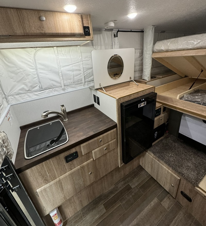 Northstar GMAX Kitchen With Acacia Countertops