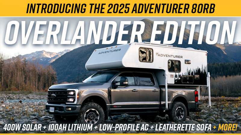 2025 Adventurer 80RB Overlander Camper