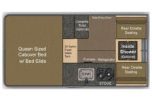Four Wheel Fleet Flatbed Model Floorplan