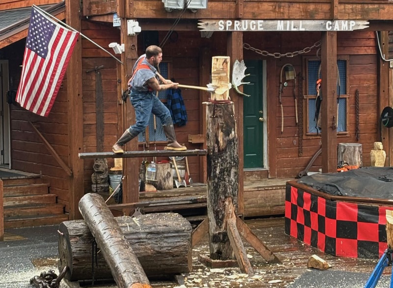 Spruce Mill Timbersports Show