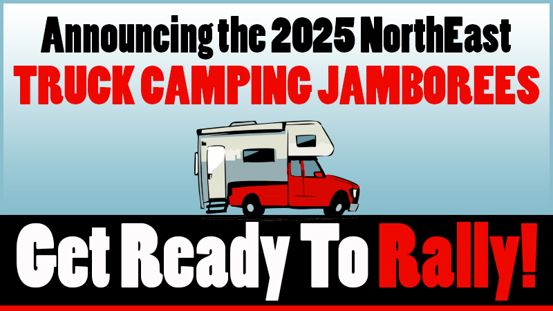 2025 Truck Camping Jamboree Schedule