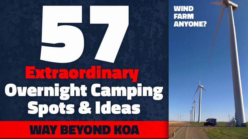 57 Extraordinary Camping Spots And Ideas