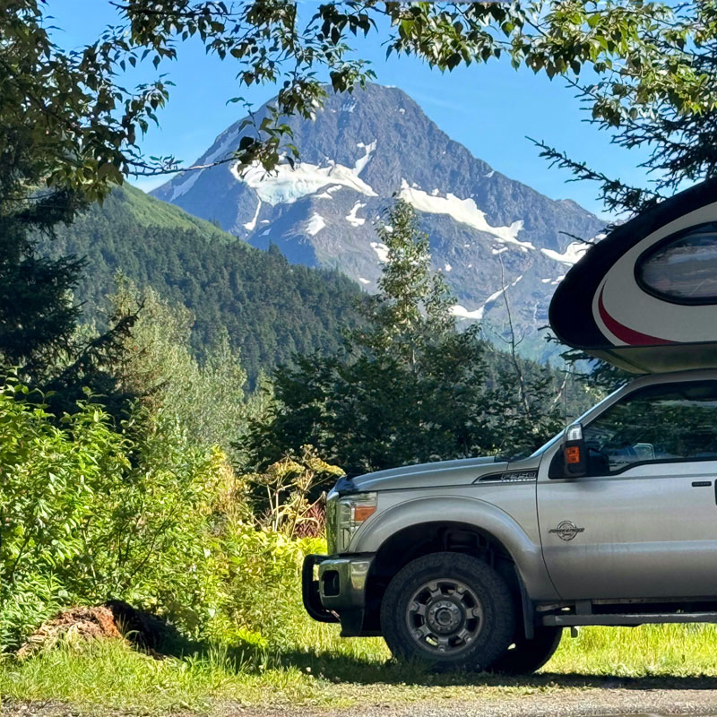 Crow Creek Mine Campground Near Girdwood AK