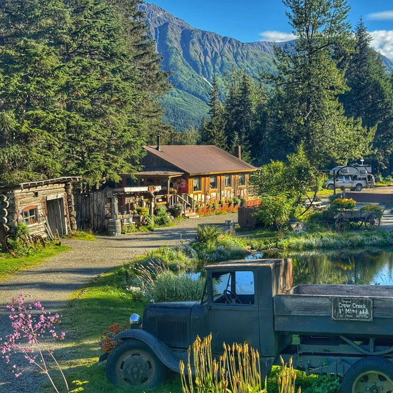 Crow Creek Mine near Girdwood Alaska