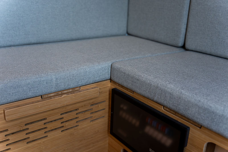 Outpost Camper New Cushions