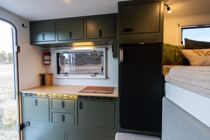 Outpost Camper New Refrigerator
