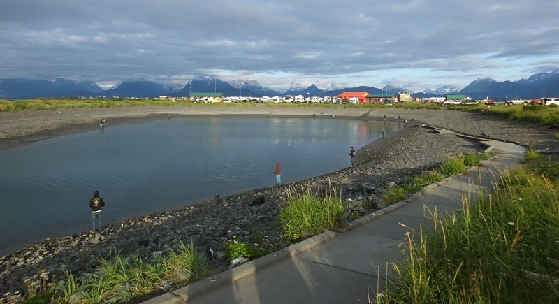 Tidal Lagoon On The Homer Spit