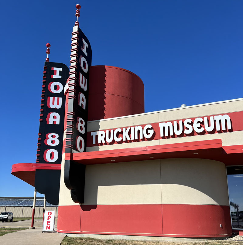 Overnight Camping Spots Iowa Truck Museum