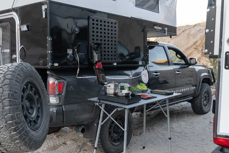 CampOut By Four Wheel Camper Outside Kitchen Anza Borrego