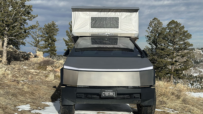 Cybertruck Camper Pop Up