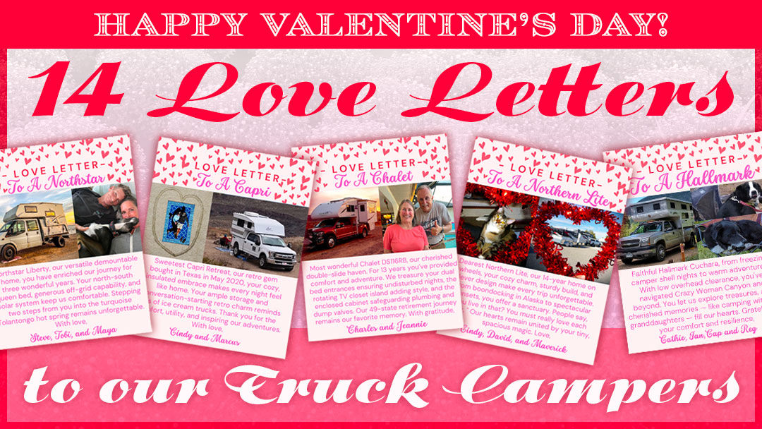 Truck Camper Love Letters