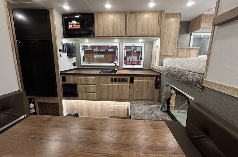 Kitchen In Northstar 10X Camper